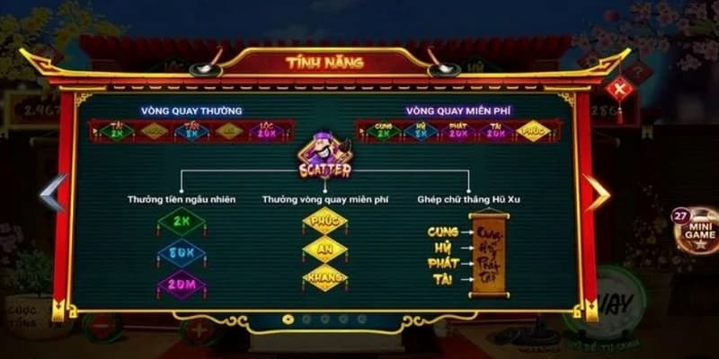 Nổ hũ Ông Đồ PQ88 với 243 dòng trả thưởng, 2 hũ độc đắc 3 quay hũ Ông Đồ