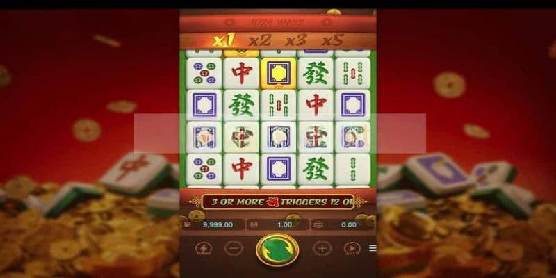 Slot Mạt Chược có 25 dòng thanh toán 